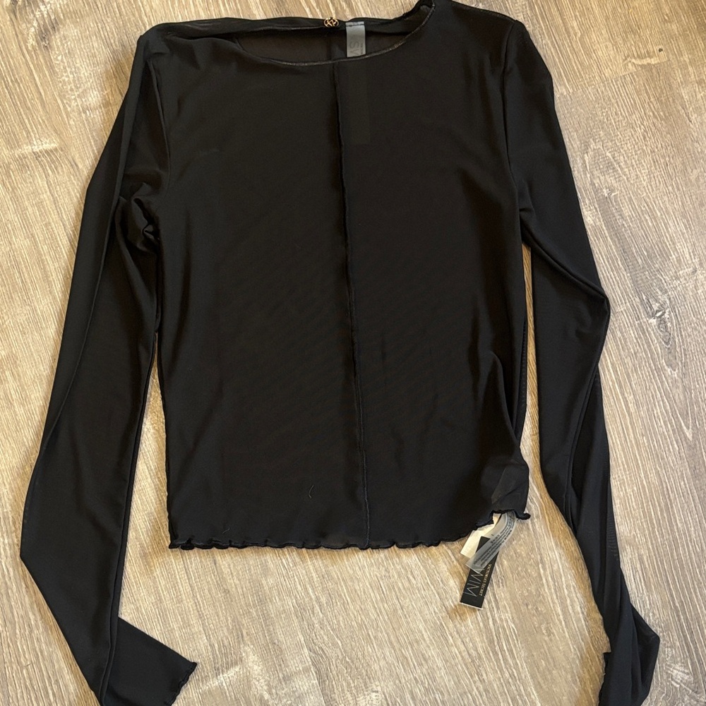 NWT VS swim mesh long sleeve shirt